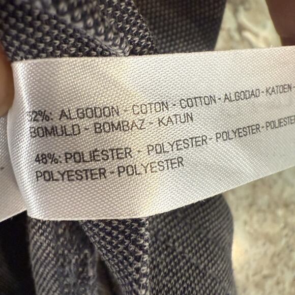 Denim And Flower Ricky Singh Men’s Black Stone‎ Washed Polo Cotton Blend XL - Picture 7 of 7